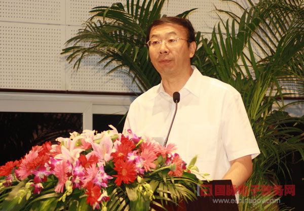 徐愈為第六屆政府網(wǎng)站國(guó)際化程度測(cè)評(píng)結(jié)果發(fā)布會(huì)致辭