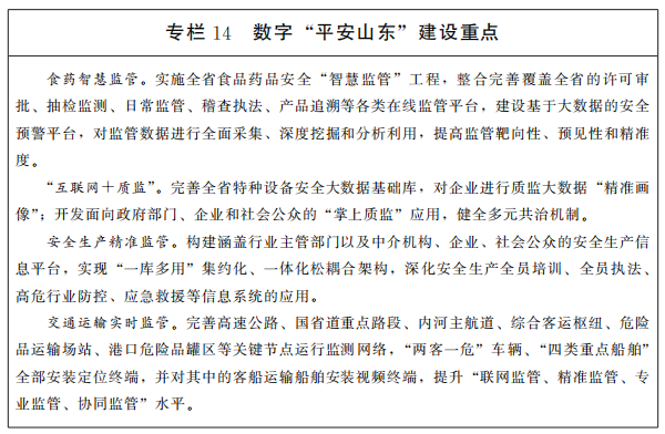 專(zhuān)欄14數(shù)字平安山東 專(zhuān)欄14數(shù)字平安山東