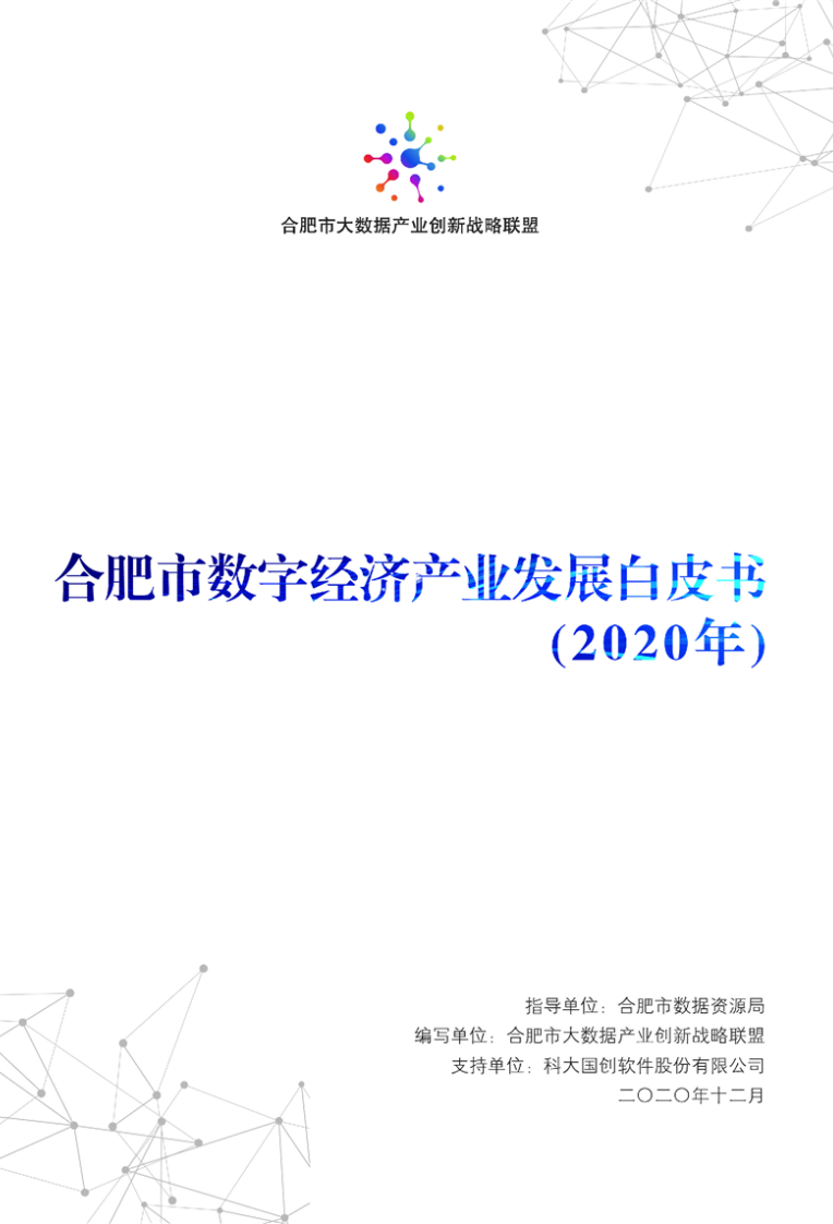 合肥市數(shù)字經(jīng)濟(jì)產(chǎn)業(yè)發(fā)展白皮書（2020年）