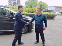 高明尚昂丨姜區(qū)長一行蒞臨我司調研交流，助力企業(yè)高質量發(fā)展！