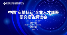 肥東縣中小企業(yè)公共服務(wù)平臺(tái)成功舉辦專精特新企業(yè)人才部署研究報(bào)告解讀會(huì)