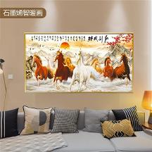 暖先森石墨烯遠(yuǎn)紅外發(fā)熱墻畫，制暖與藝術(shù)的結(jié)合。