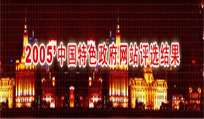 2005中國特色政府網(wǎng)站評選