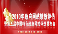 2010年中國政府網(wǎng)站績效評估